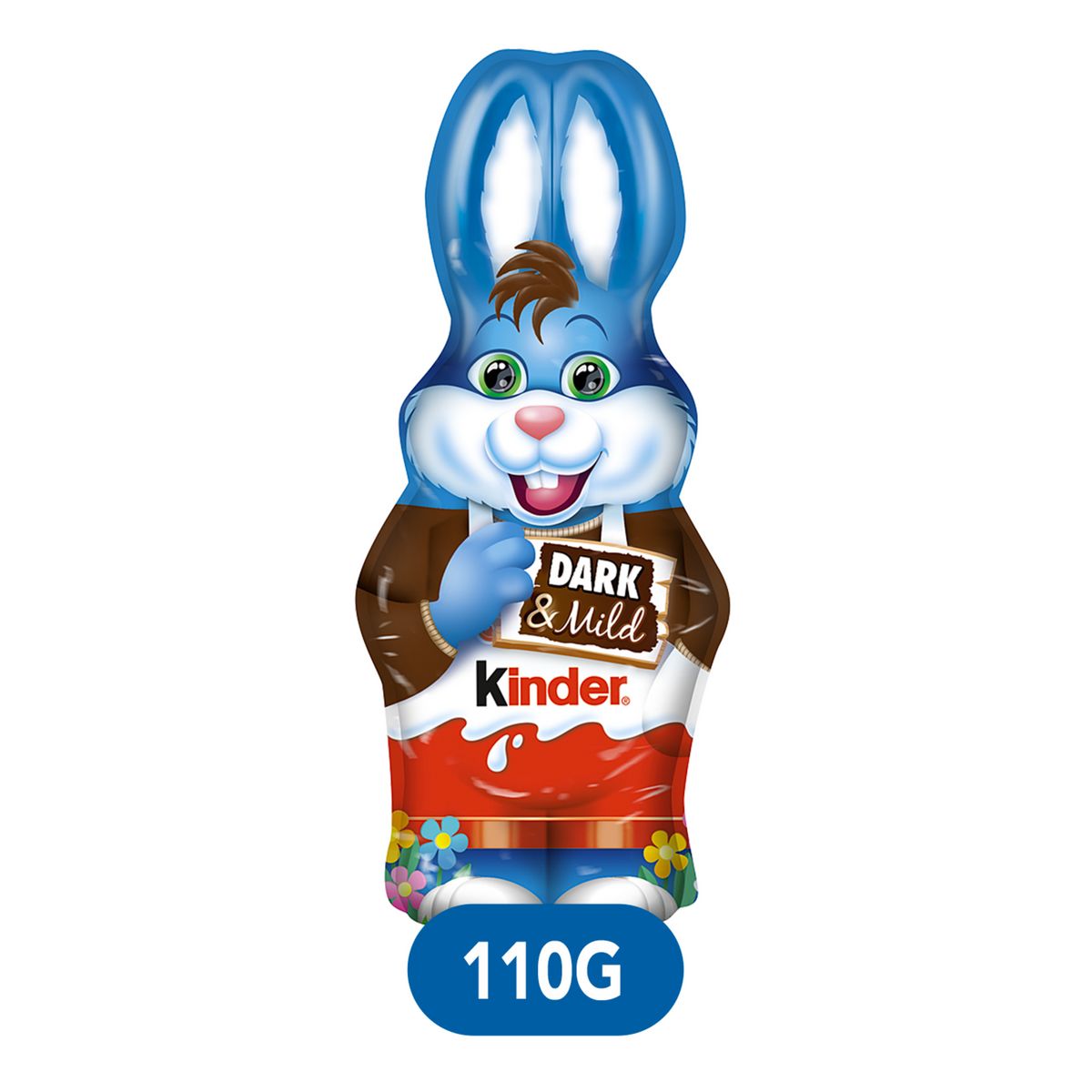 KINDER Dark & Mild Moulage lapin de Pâques au chocolat noir 1 pièce 110g