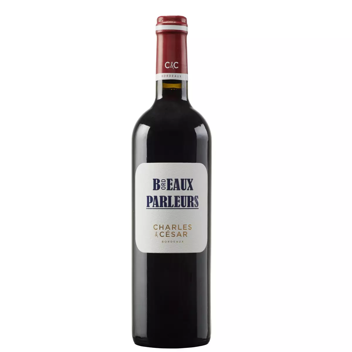 Vin rouge AOP Bordeaux Beaux Parleurs Charles & César HVE 2020 75cl