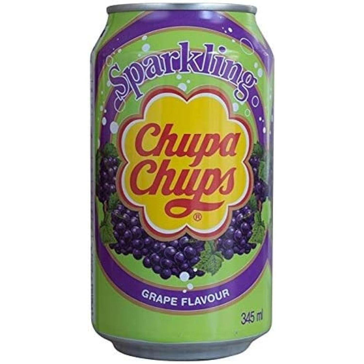 Voir la diapositive 2 : CHUPA CHUPS Boisson gazeuse goût raisin 34.5cl