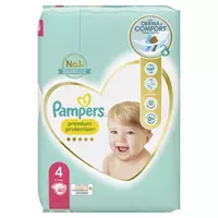 Pampers Nappy Pants Premium Protection Couches-Culottes Taille 4, 32 C –  CotidienGab's