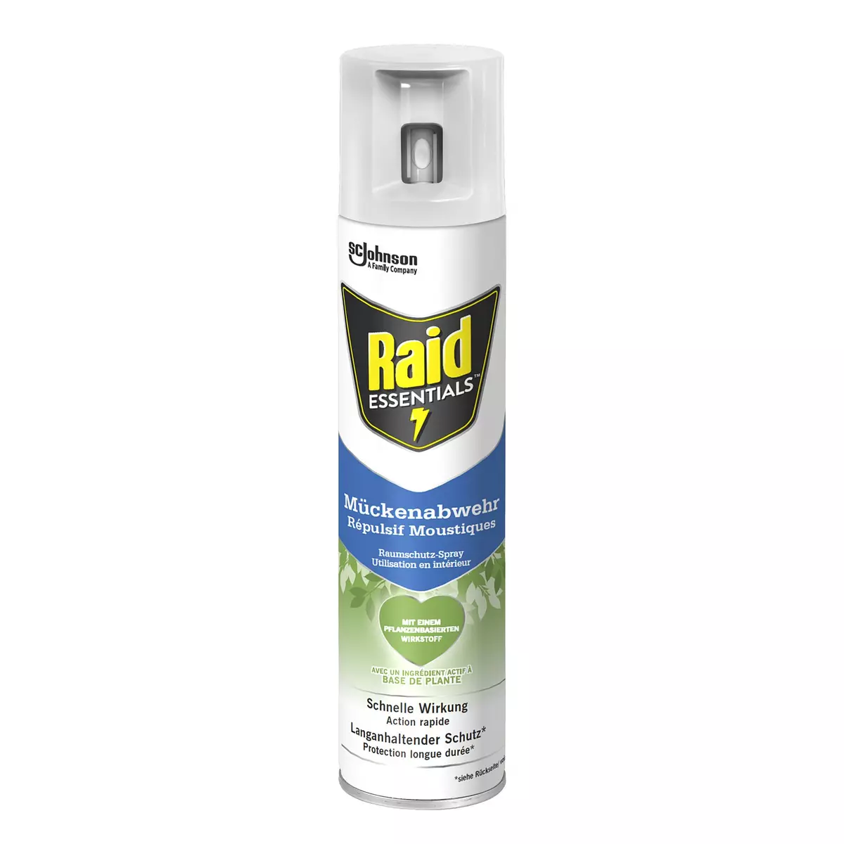 RAID Essentials spray répulsif anti moustiques 300ml pas cher 