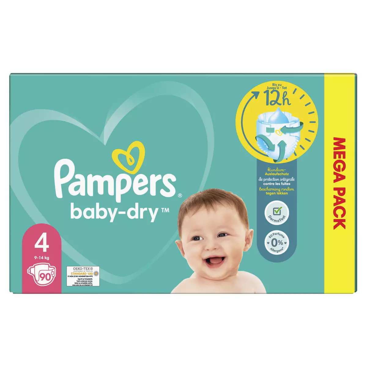 Couches Pampers Taille 4 pas chères