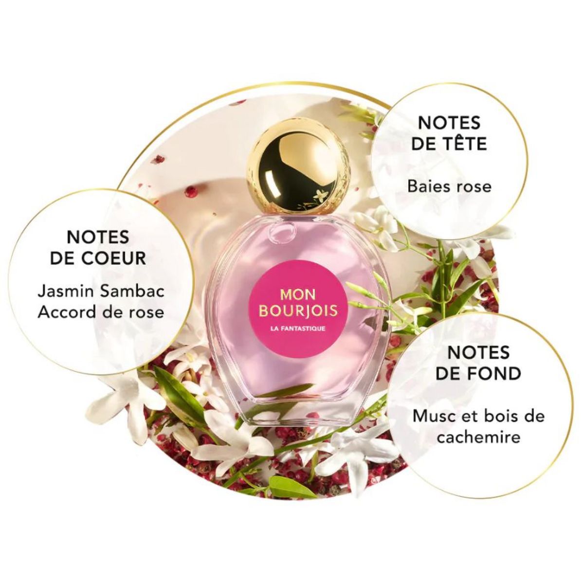 BOURJOIS Eau de parfum la Fantastique 50ml