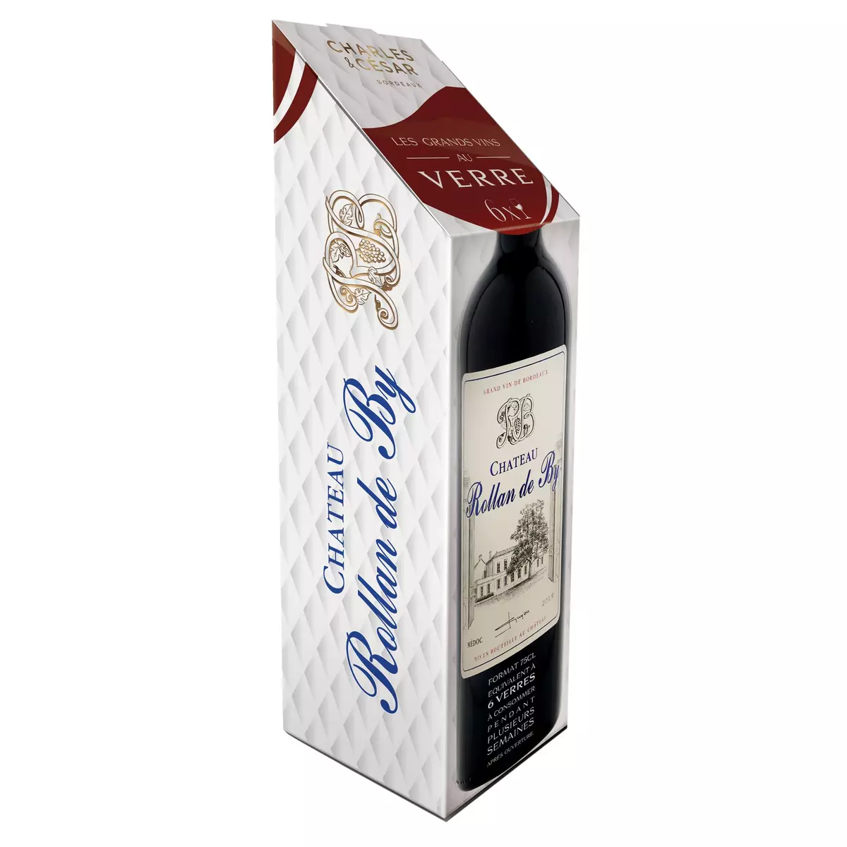 Vin rouge AOP Médoc Château Rollan de By 75cl