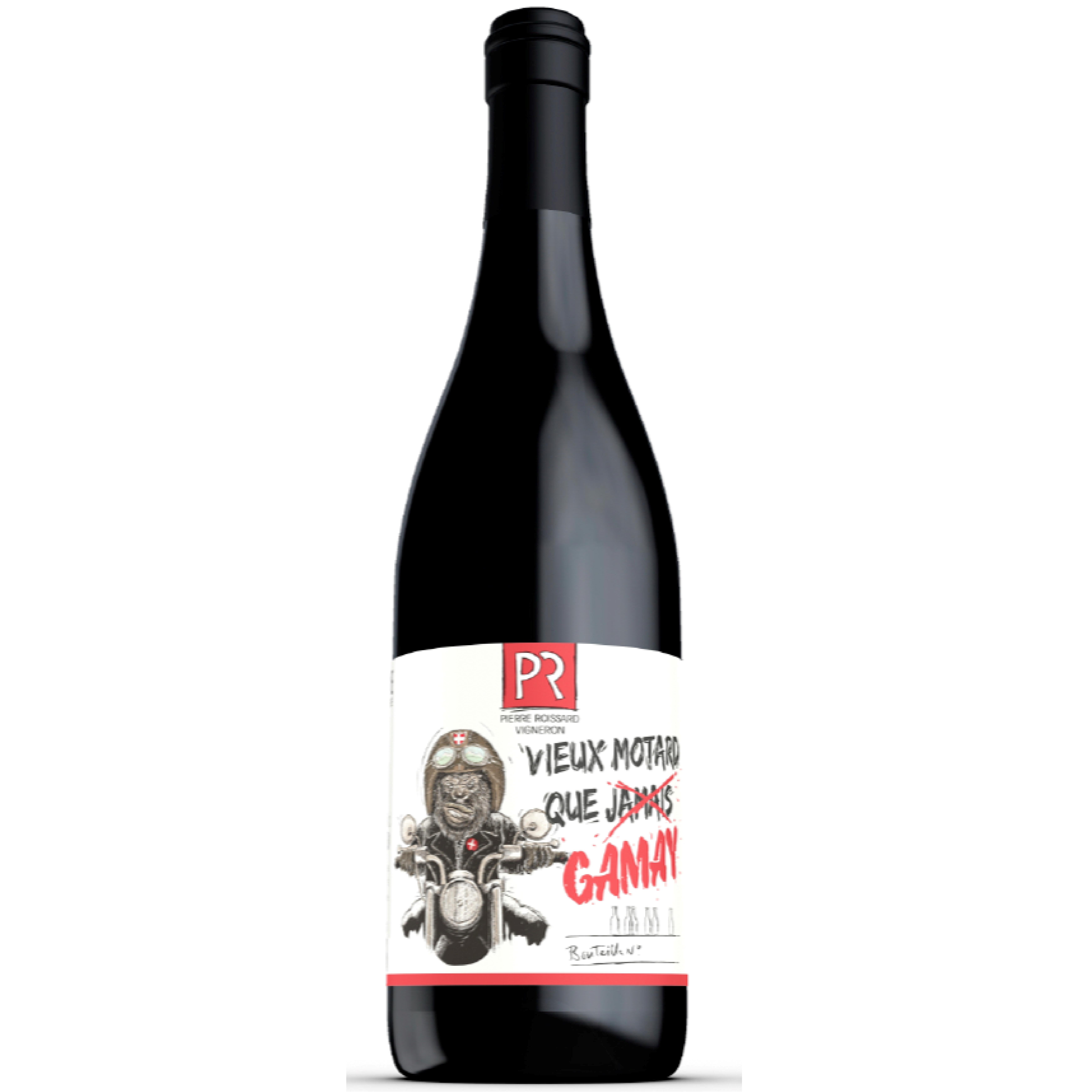 Vieux Motard que jamais Gamay rouge 75cl