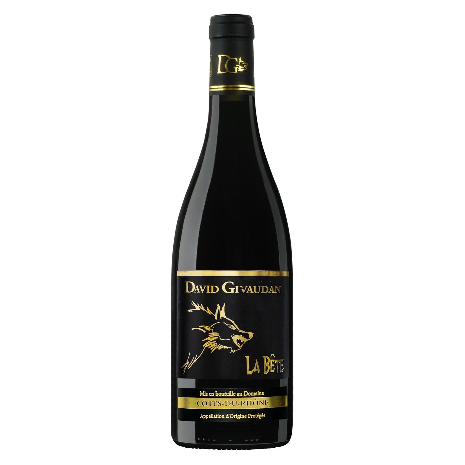 AOP Côtes du Rhône La Bête rouge 75cl
