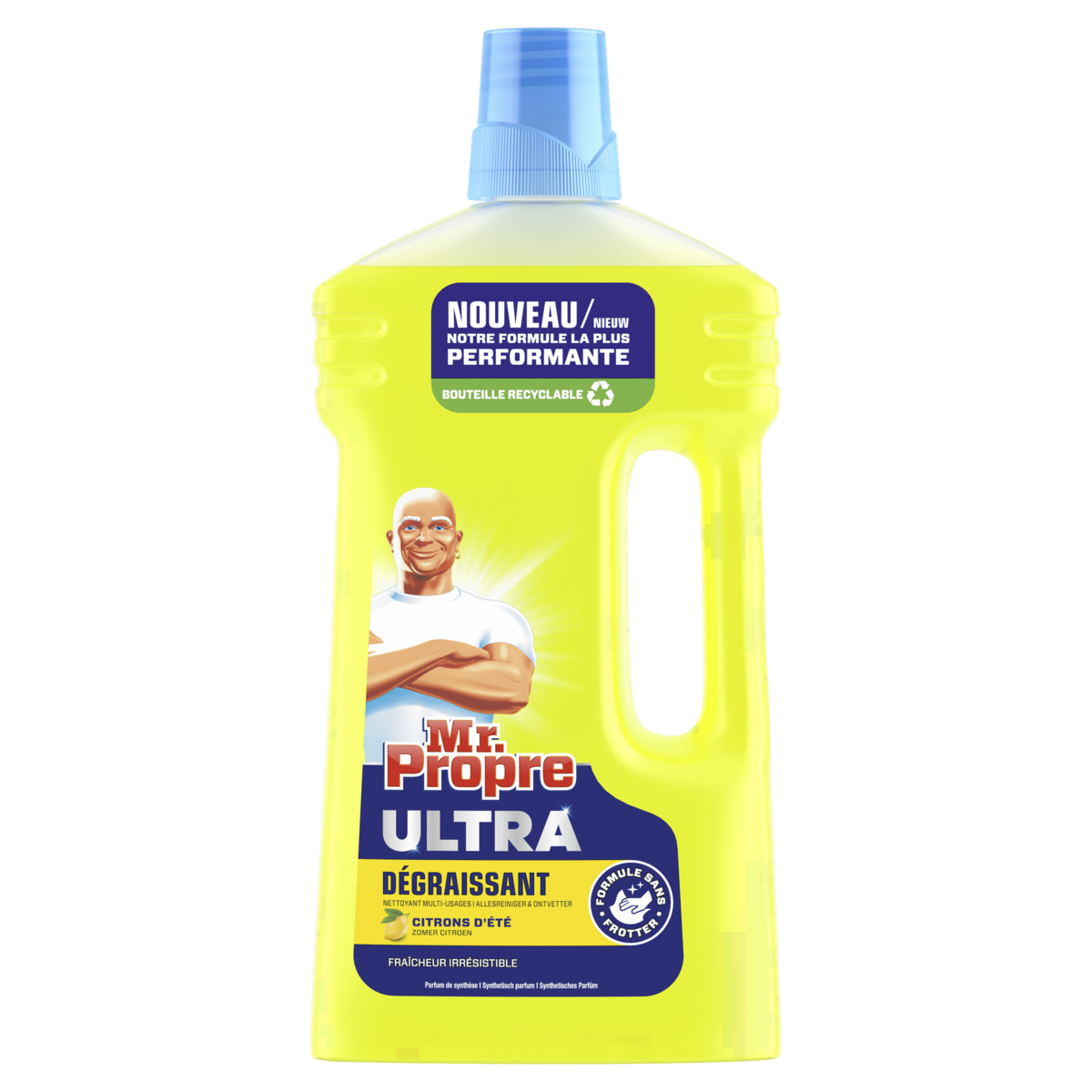 MR.PROPRE Ultra Nettoyant multi-usages dégraissant citrons d'été 1l
