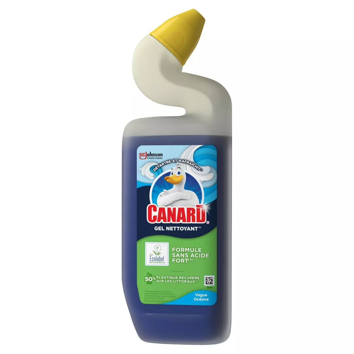 CANARD Gel nettoyant WC biodégradable vague océane 750ml