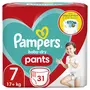 PAMPERS Baby-dry pants couches culottes taille 7 (+17kg) 31 couches culottes