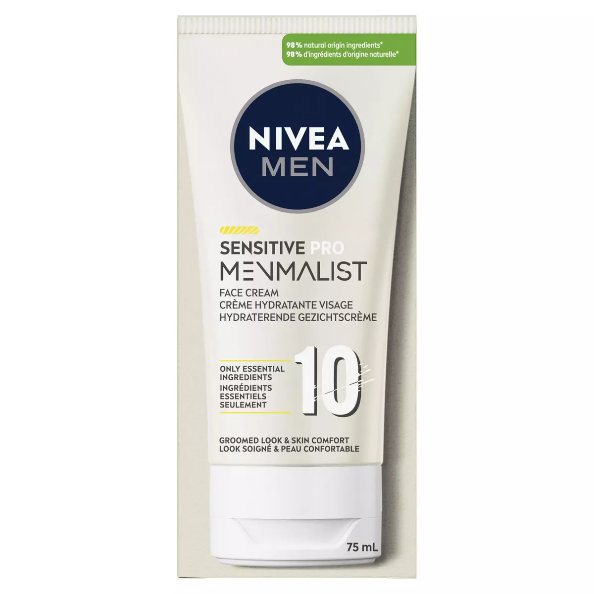 NIVEA MEN Sensitive Pro Menmalist Crème hydratante visage 75ml