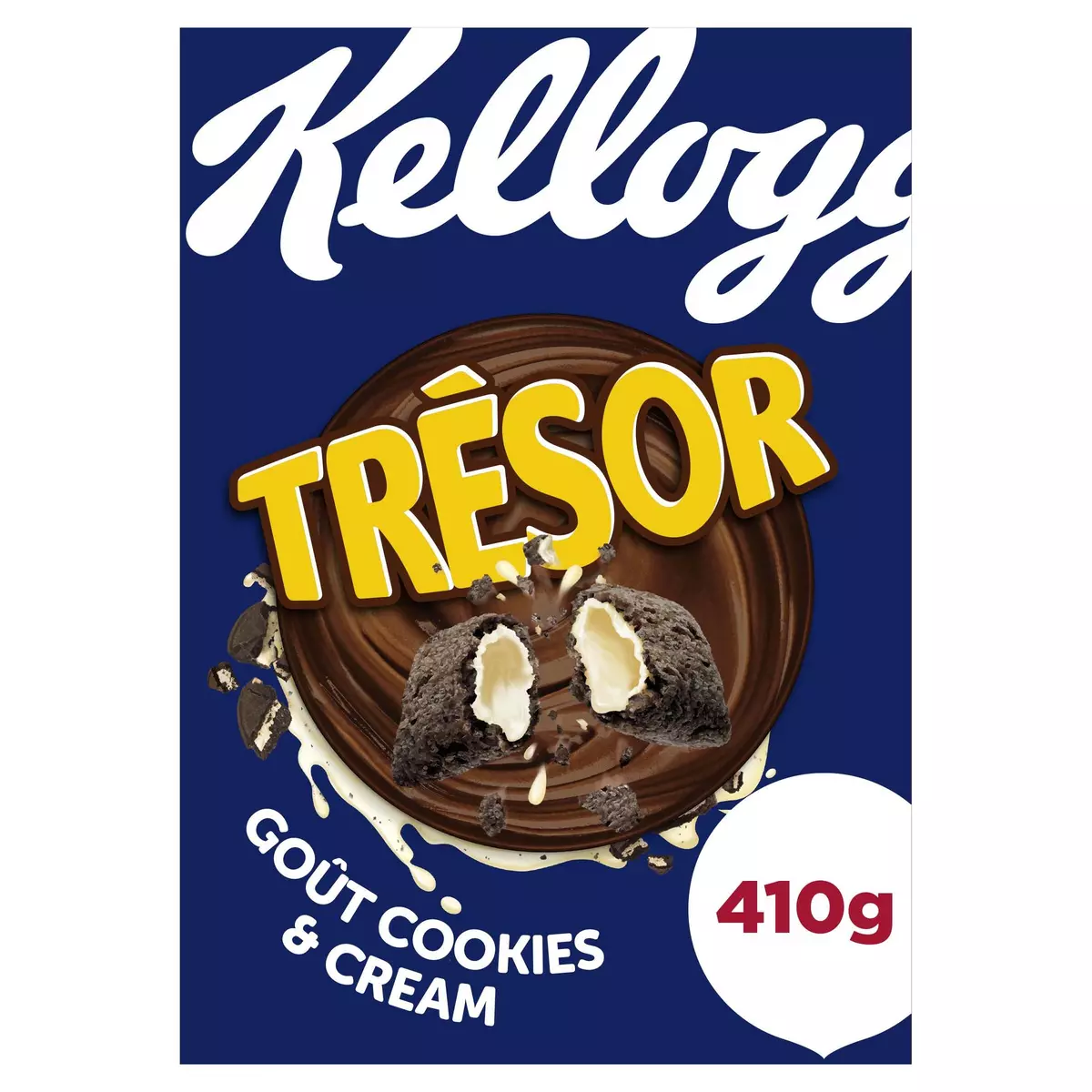 Trésor - Céréales goût chocolat noisette - Kellogg's - 1 kg