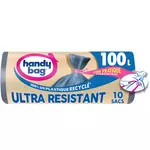 HANDY BAG Sacs poubelle à liens 100L 10 sacs