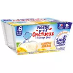 Nestlé NESTLE P'tit onctueux au fromage blanc saveur mangue ananas dés 6 mois