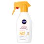 Voir la diapositive 2 : NIVEA SUN Protection sensitive immédiate SPF 50+ peaux sensible 270ml