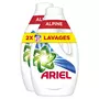 ARIEL Lessive liquide alpine 2x31 lavages 2x1.55l