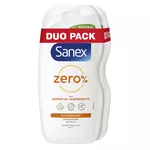 SANEX Zéro% Gel douche pour peaux sèches 2x475ml