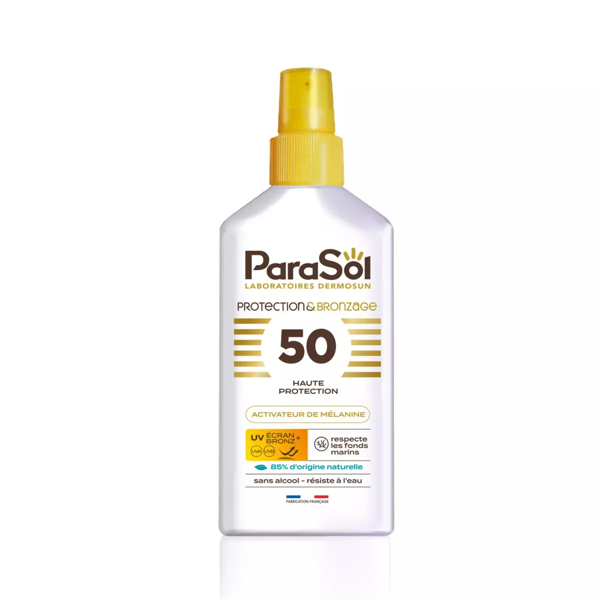 PARASOL Protection bronzage spray activateur de mélanine SPF50 200ml