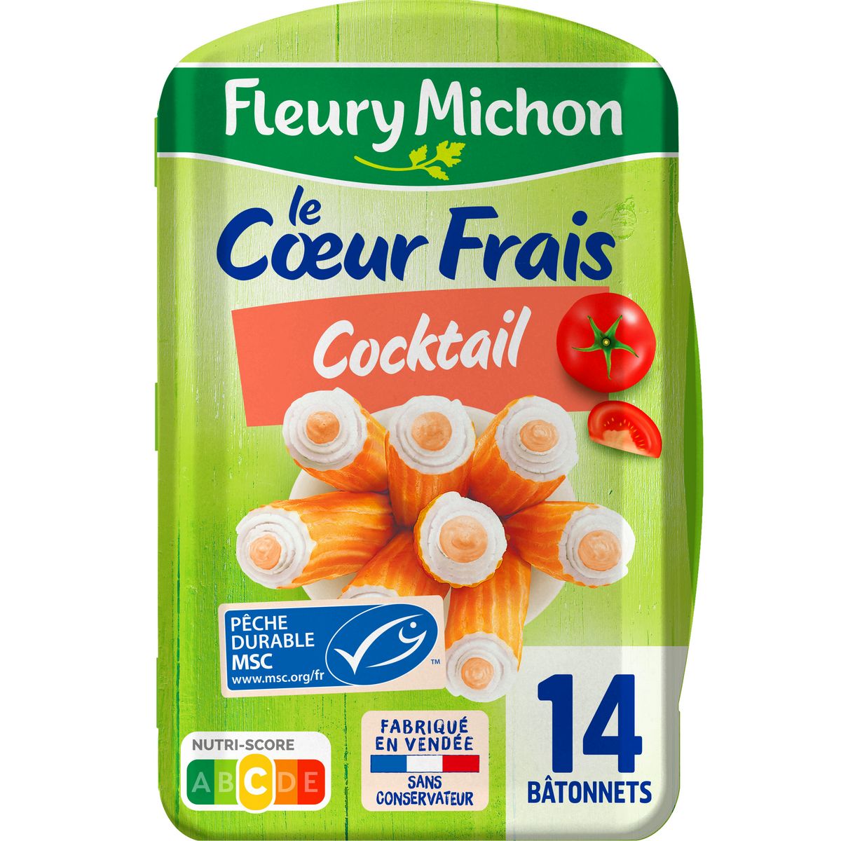 FLEURY MICHON Bâtonnet le cœur frais cocktail MSC 14 pièces 224g