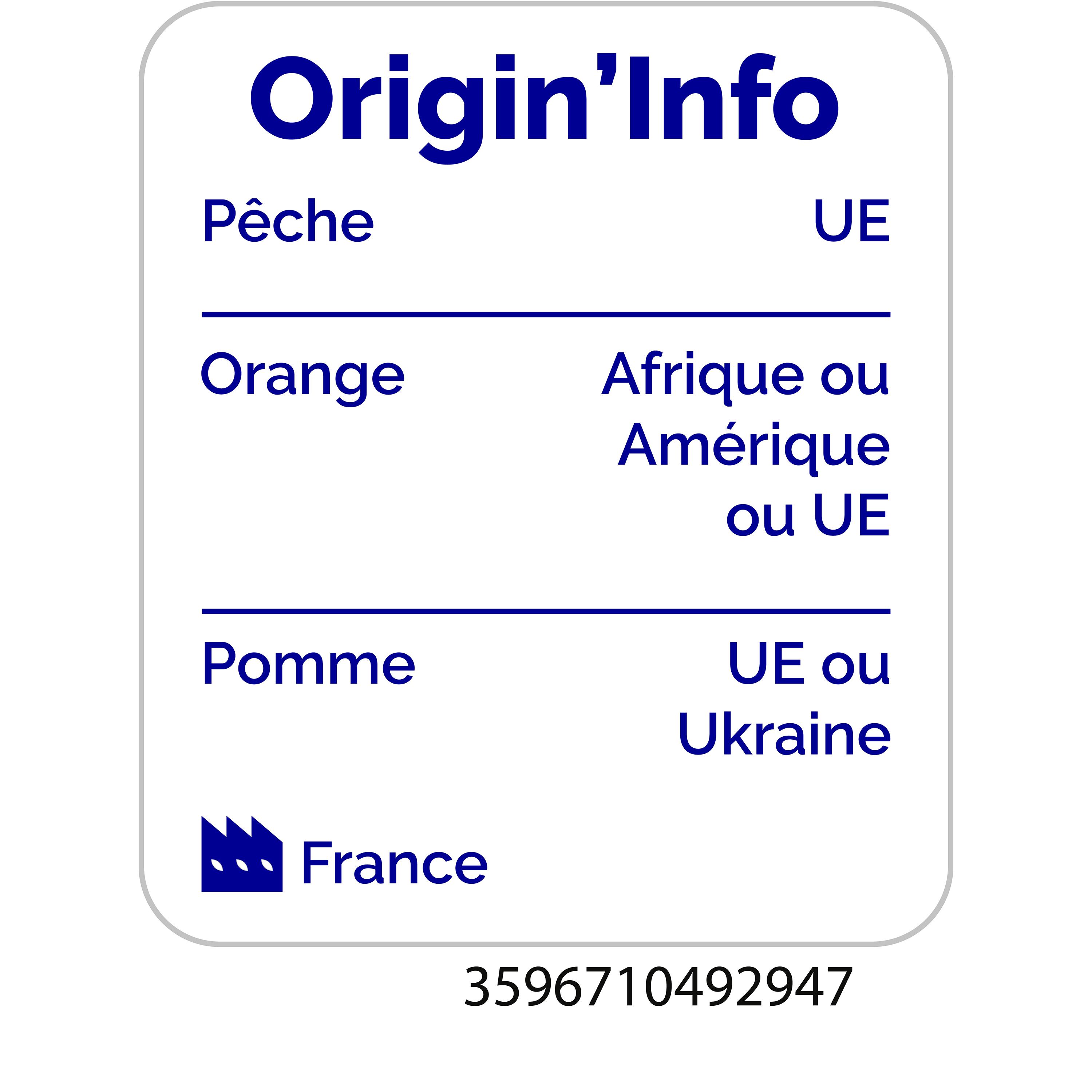 Voir la diapositive 3 : AUCHAN BIO Nectar multifruits 1l