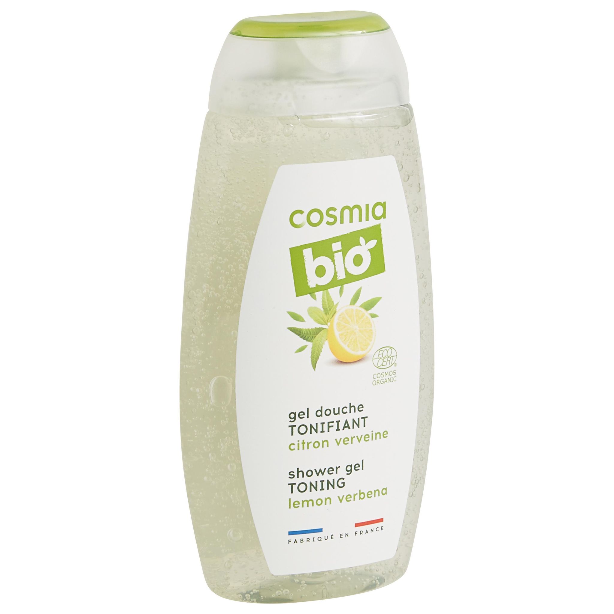 Voir la diapositive 3 : COSMIA BIO Gel douche tonifiant au citron et verveine bio 250ml