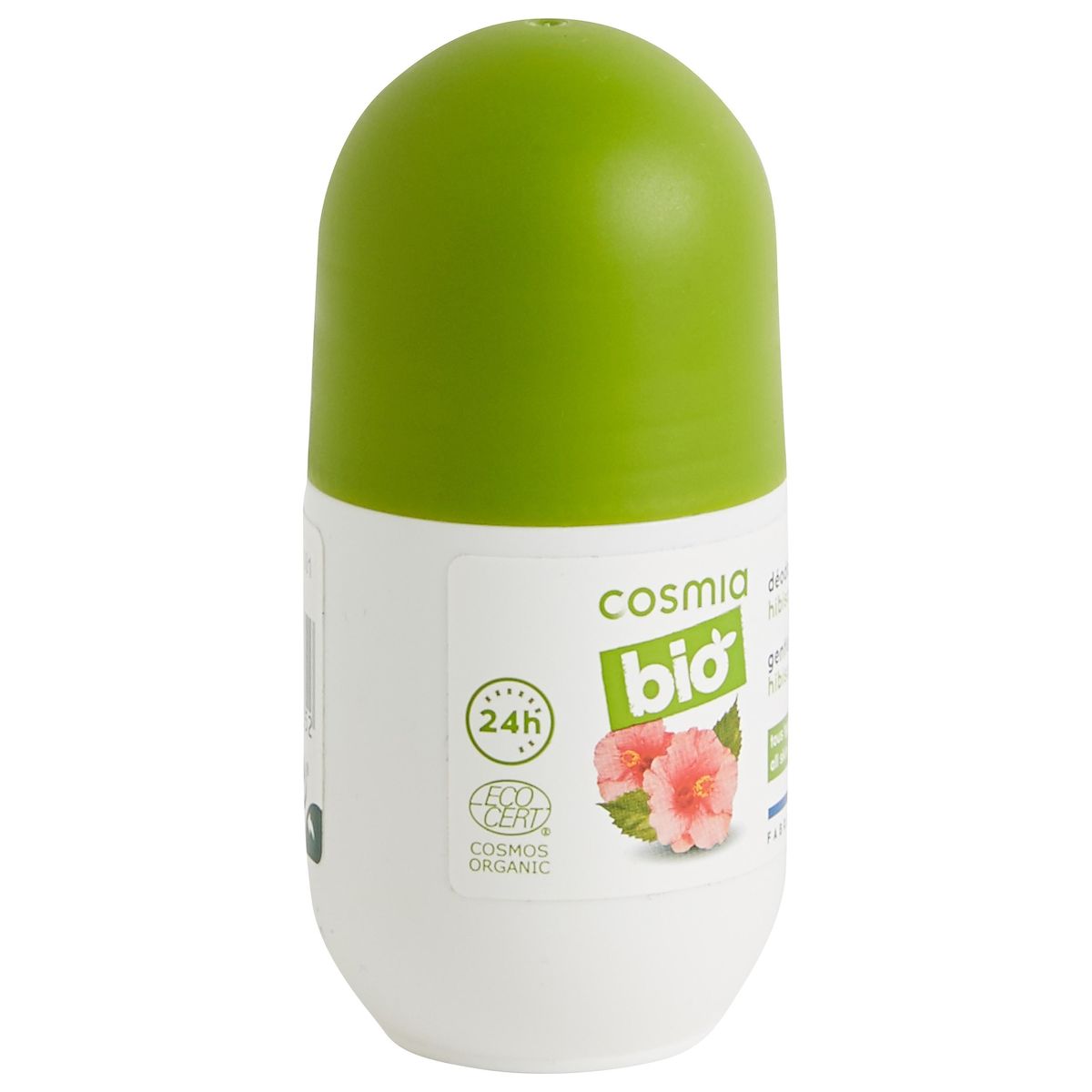 COSMIA BIO Déodorant bille bio femme 24h doux à l'hibiscus tous type de peaux 50ml