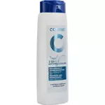 COSMIA Shampooing et après-shampooing 2 en 1 antipelliculaire pour cheveux normaux 400ml