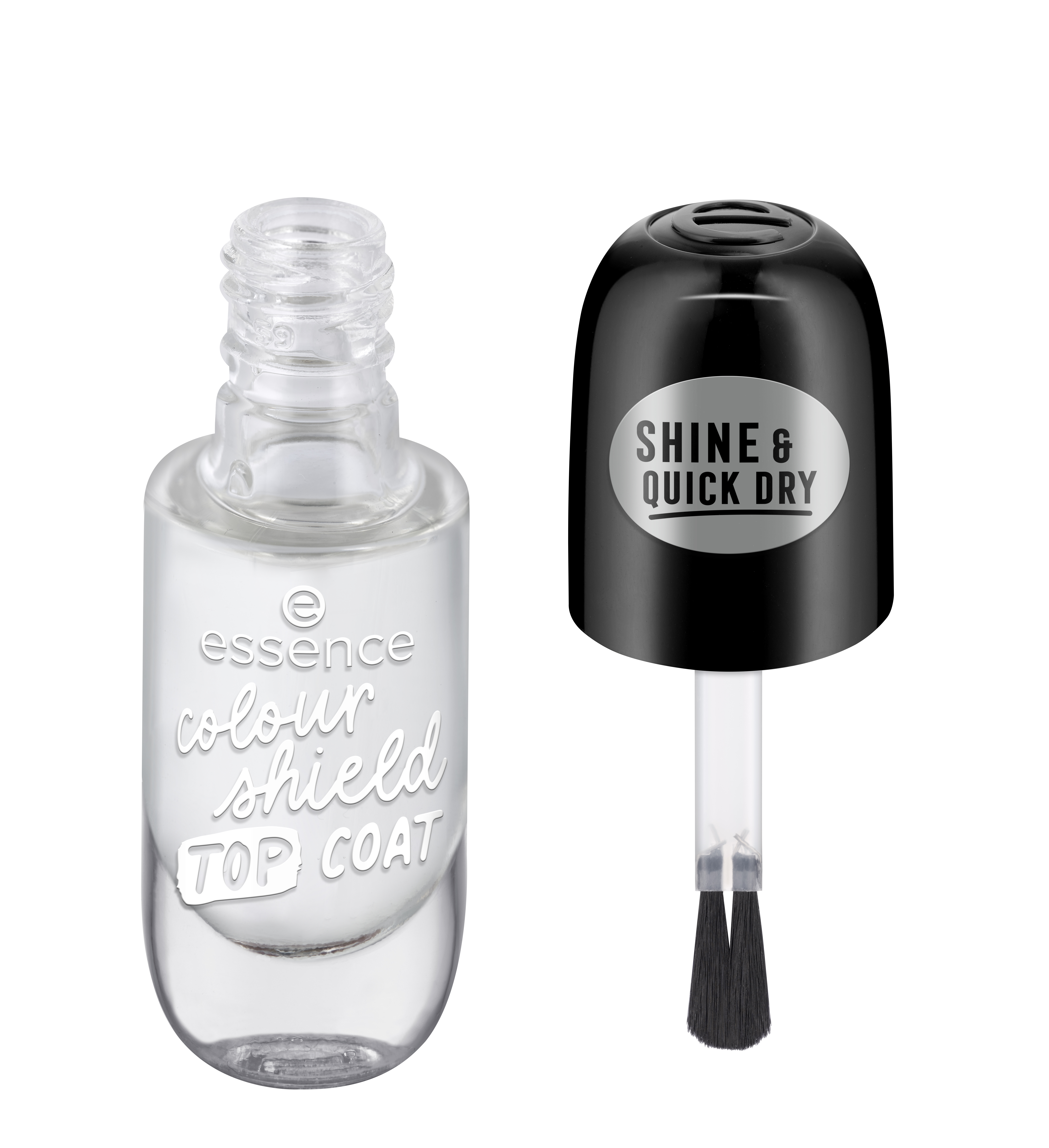 Voir la diapositive 2 : ESSENCE Colour Shield Vernis à ongles top coat 8ml