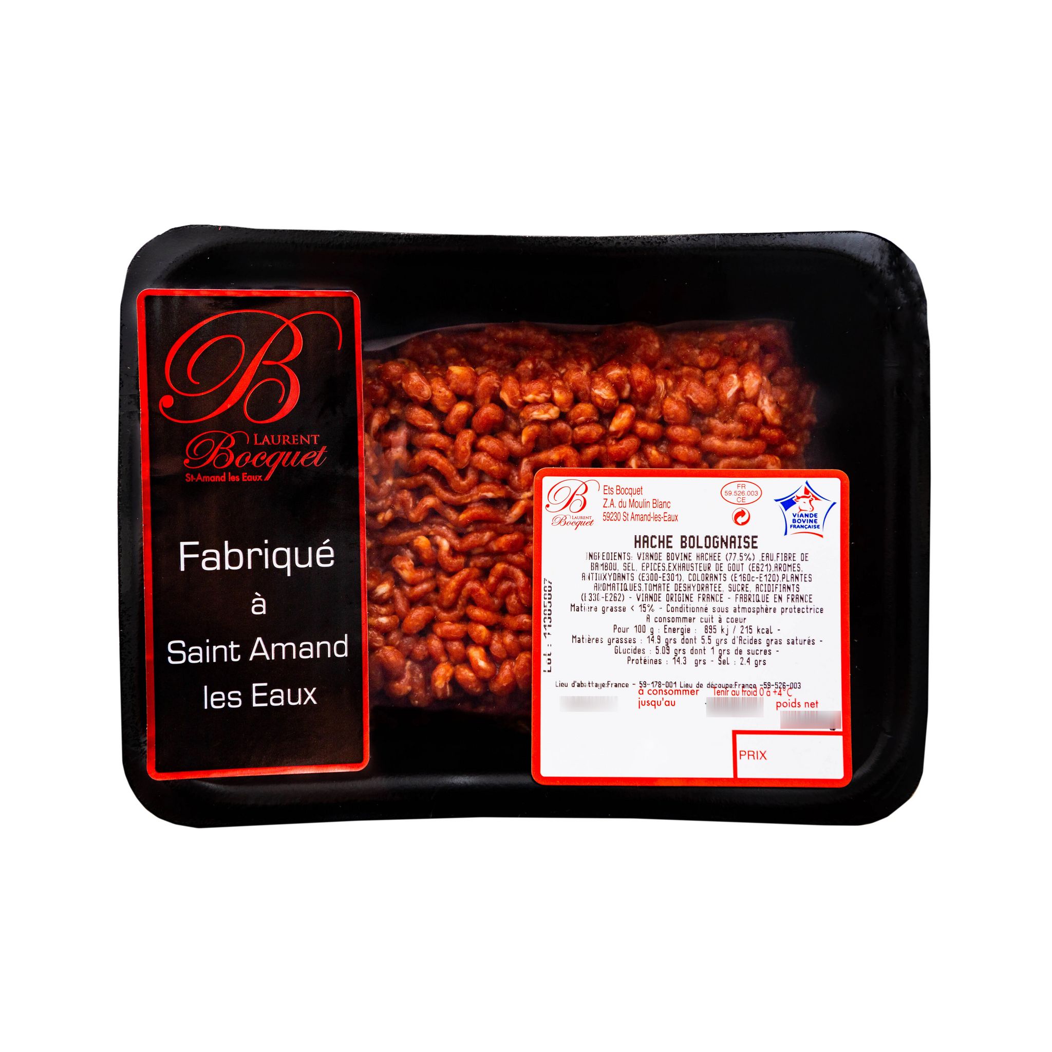 LAURENT BOCQUET Haché bolognaise 350g