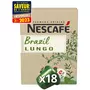 NESCAFE Farmers Origins Capsules de café Brasil lungo intensité 8 compatibles Nespresso 18 capsules 93g