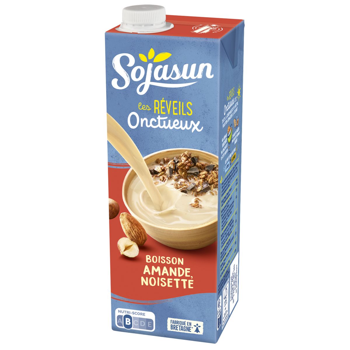 SOJASUN Boisson amande noisette  1l