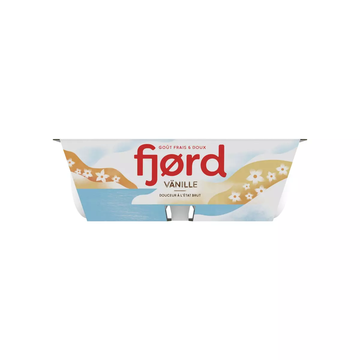FJORD Yaourt fromage blanc vanille 4x125g