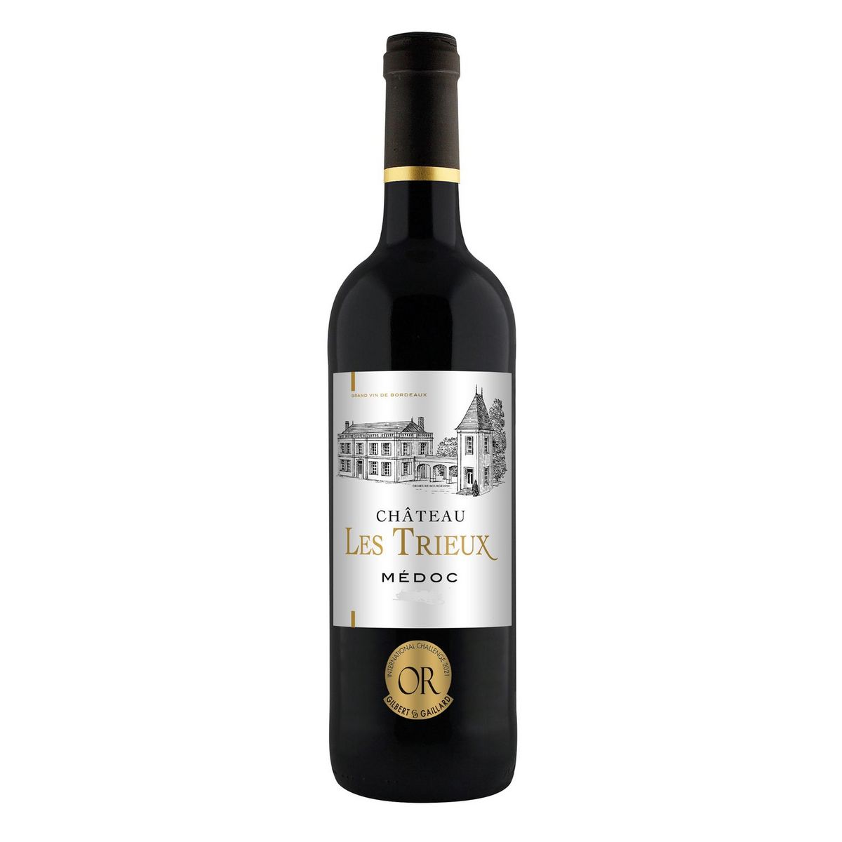 Vin rouge AOP Médoc Château les Trieux 75cl