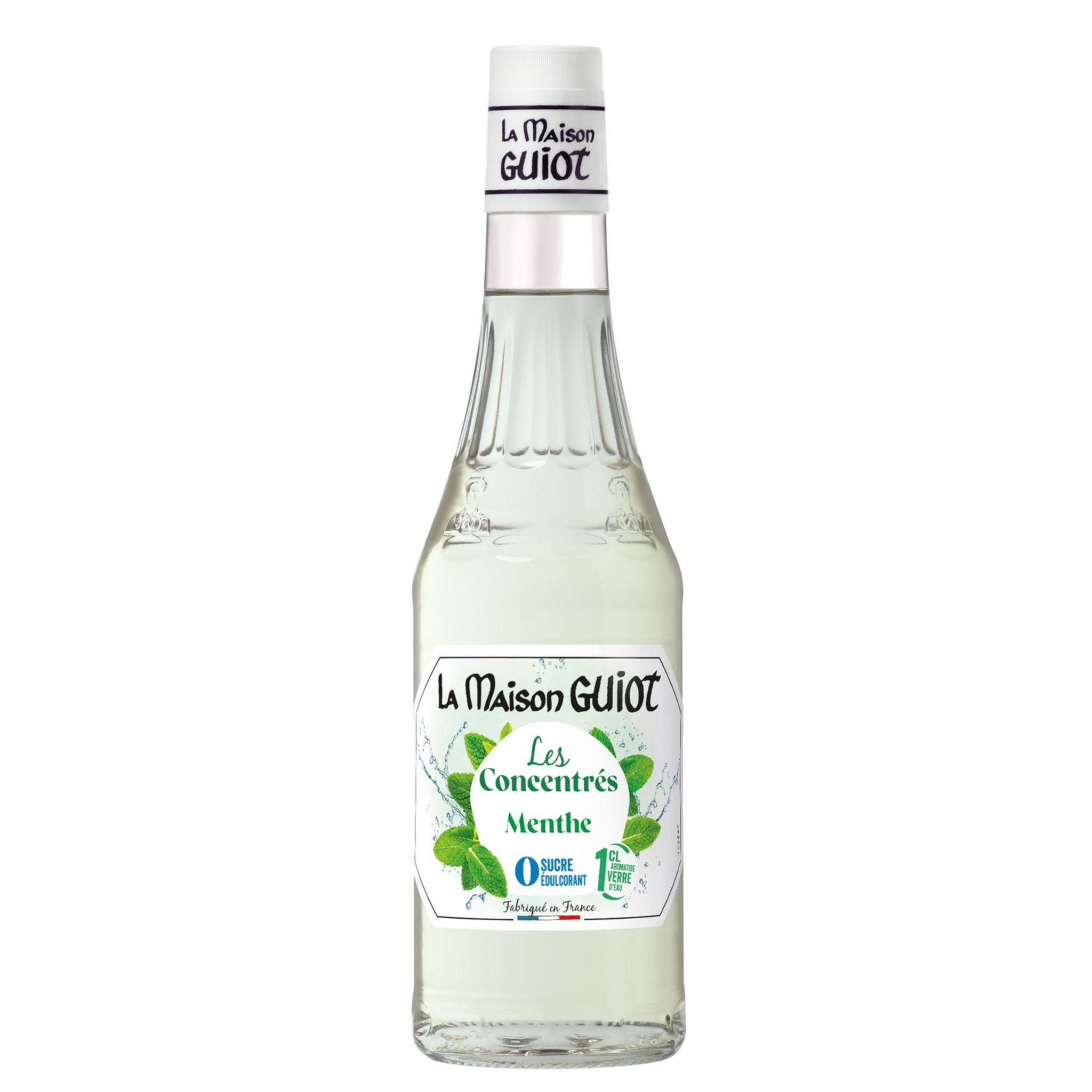 LA MAISON GUIOT Sirop les concentrés menthe zéro sucre 50cl
