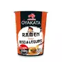 OYAKATA Cup nouilles ramen saveur miso et légumes prêt en 3 min 1 personne 350g