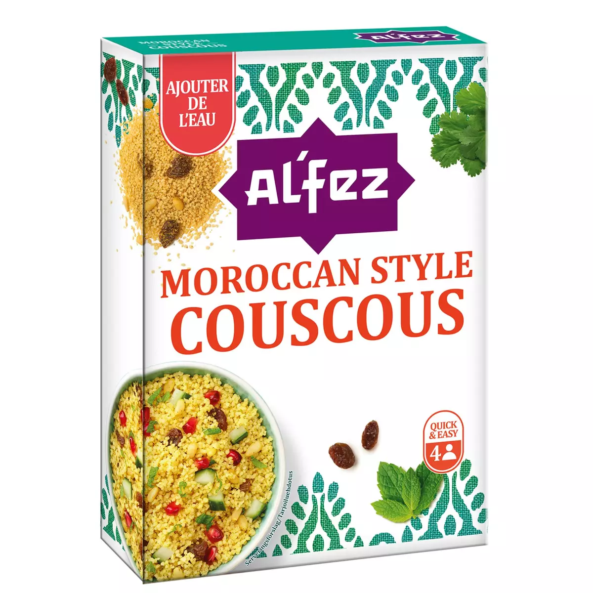 AL'FEZ Coucous aux épices marocaines 200g