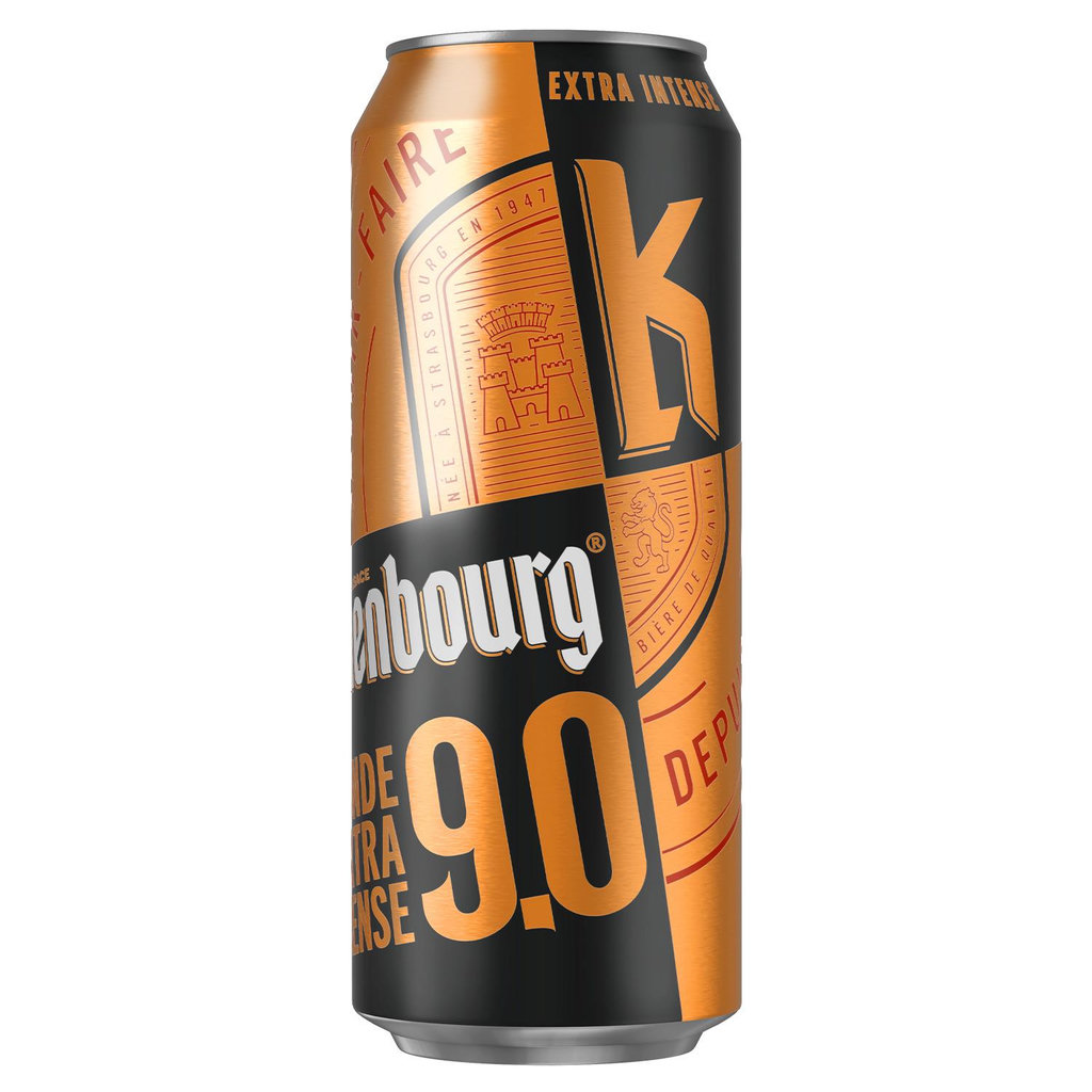 KRONENBOURG Bière blonde 9% 50cl