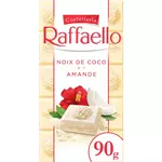 RAFFAELLO Tablette de chocolat blanc noix de coco et amande 1 pièce 90g