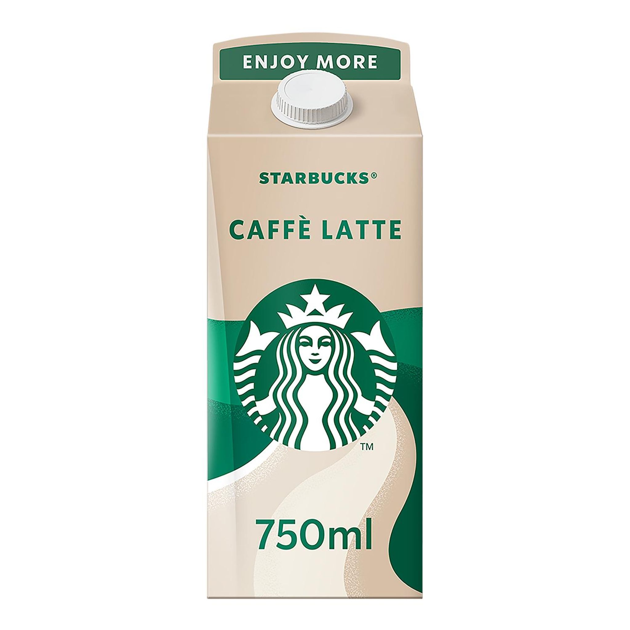 Voir la diapositive 2 : STARBUCKS Caffè latte 750ml