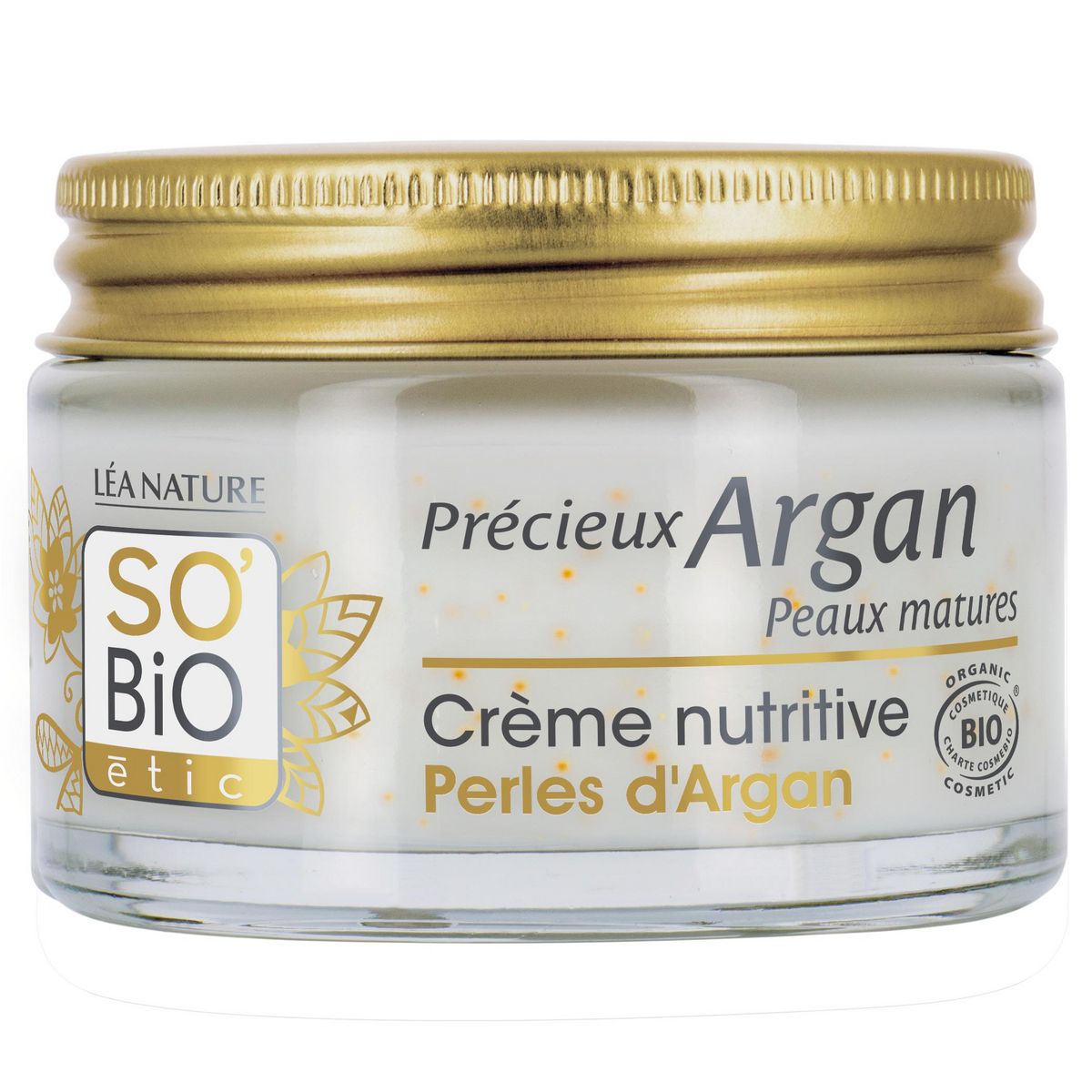SO BIO ETIC Crème nutritive argan peaux mature 50ml