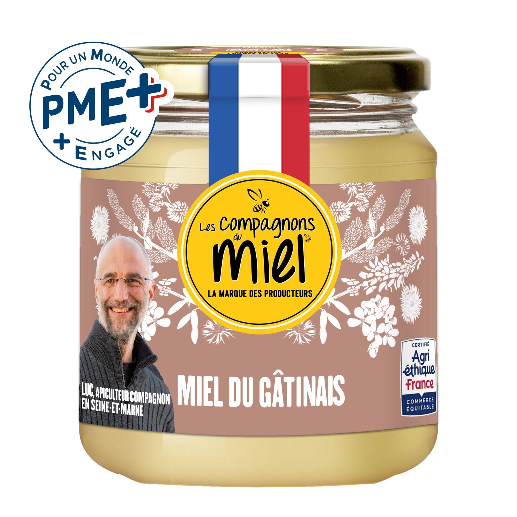 LES COMPAGNONS DU MIEL Miel du gatînais 375g