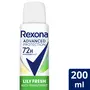REXONA Déodorant spray advanced protection 72h lily fresh 200ml