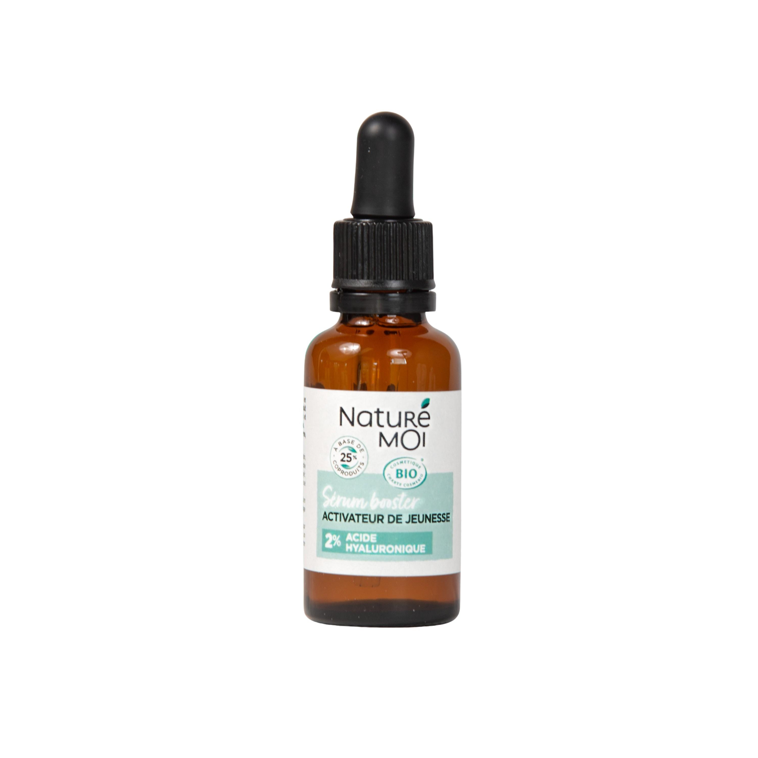 Voir la diapositive 2 : NATURE & MOI Sérum booster activateur de jeunesse bio acide hyaluronique tous types de peaux 30ml