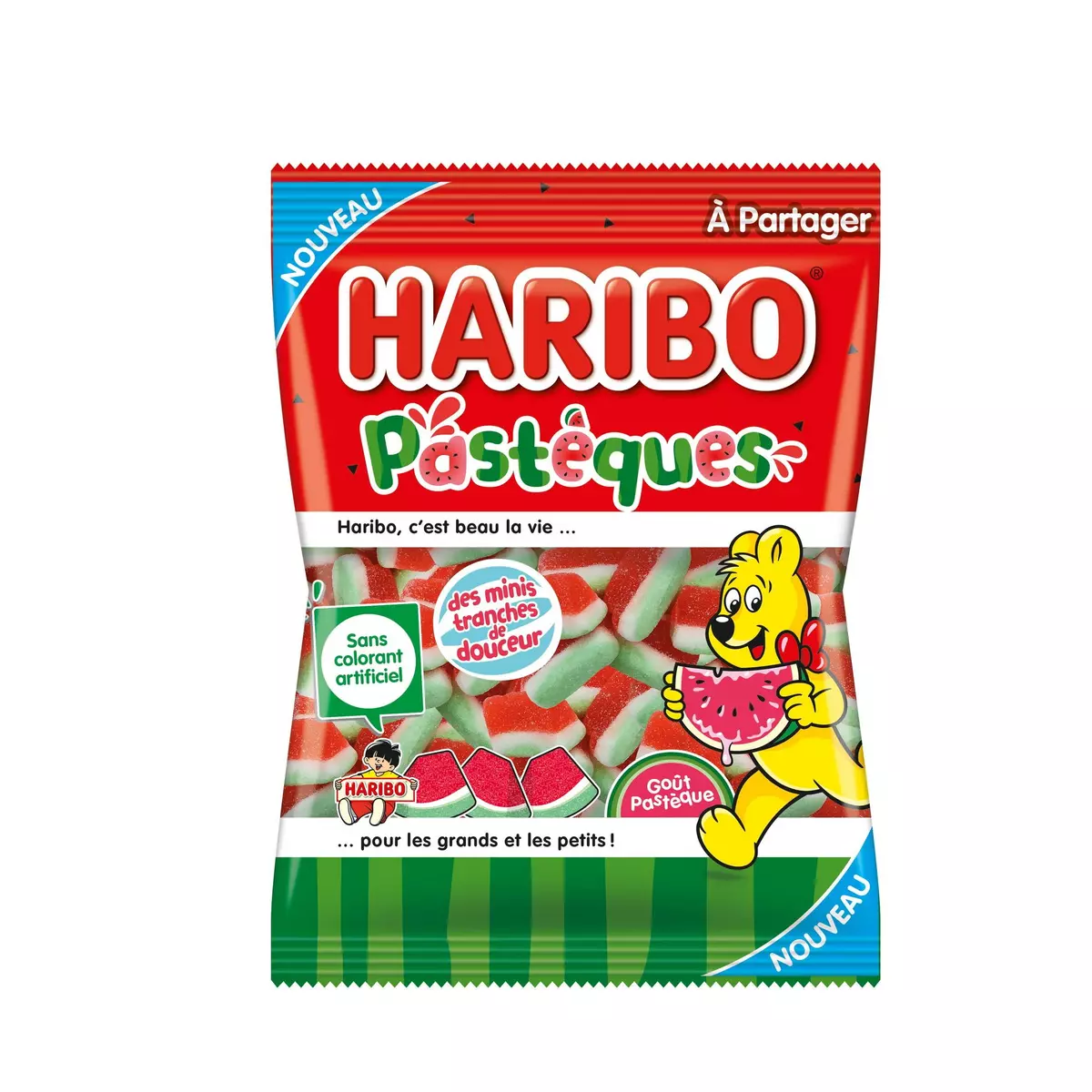 HARIBO Bonbons goût pastèque 220g