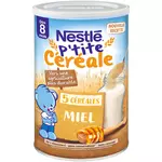 Nestlé NESTLE P'tite Céréale 5 céréales miel en poudre dès 8 mois