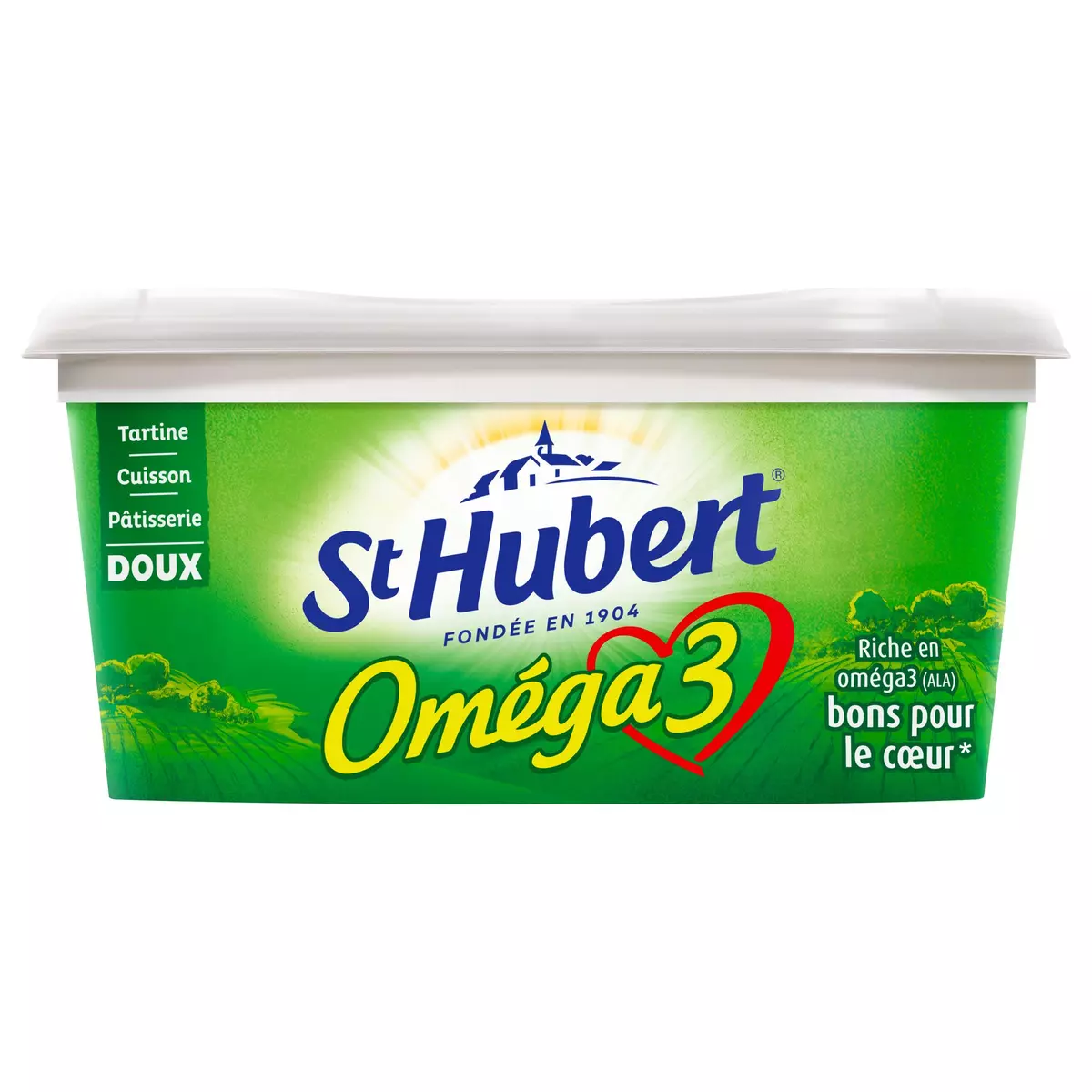 ST HUBERT Margarine oméga 3 doux tartine et cuisson 510g