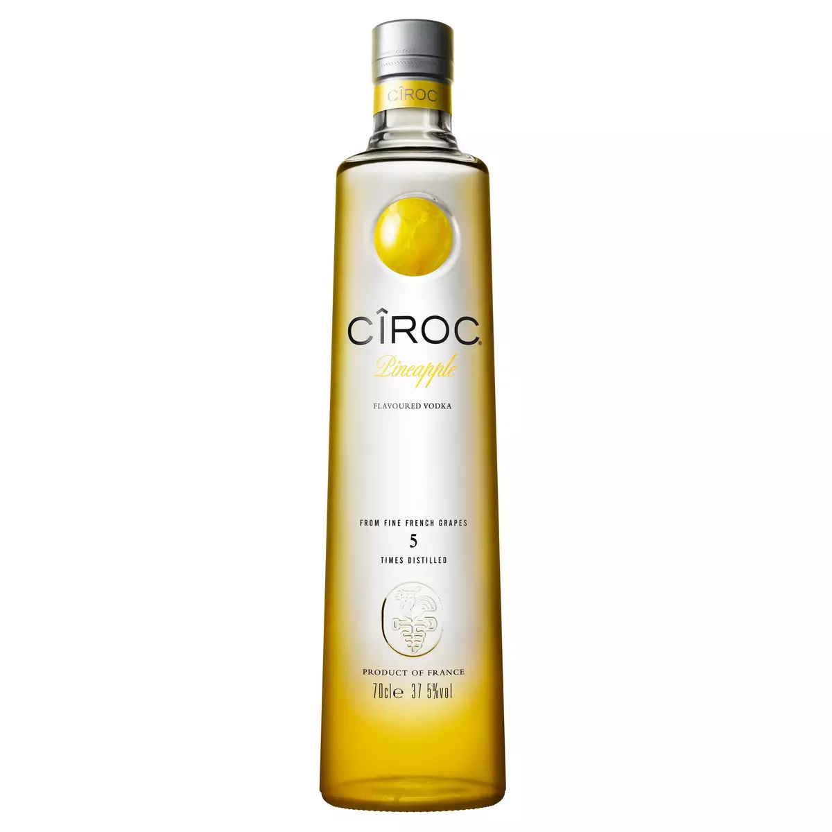 CIROC Vodka aromatisée à l'ananas 37.5% 70cl