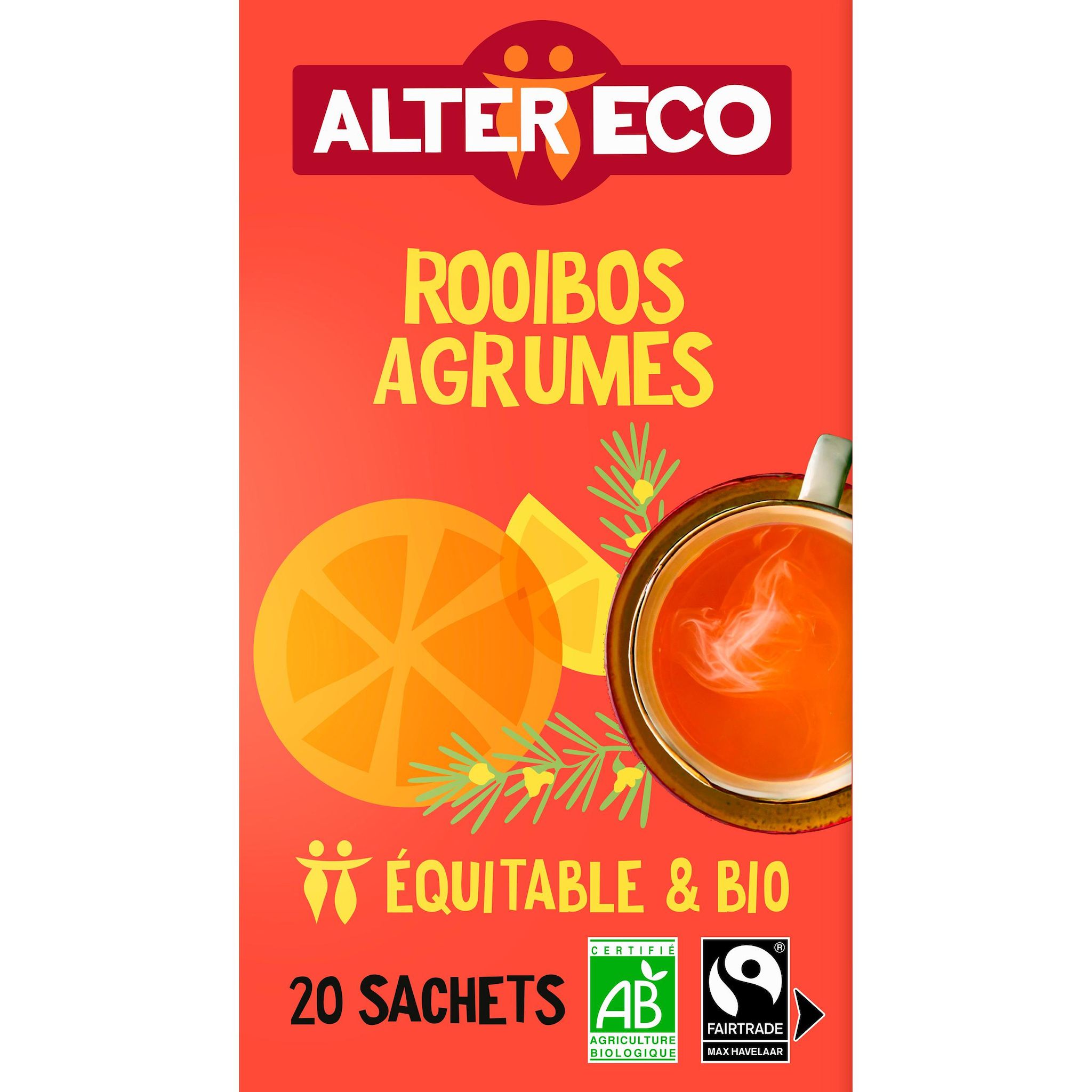 ALTER ECO Rooibos aux agrumes 20 sachets 40g