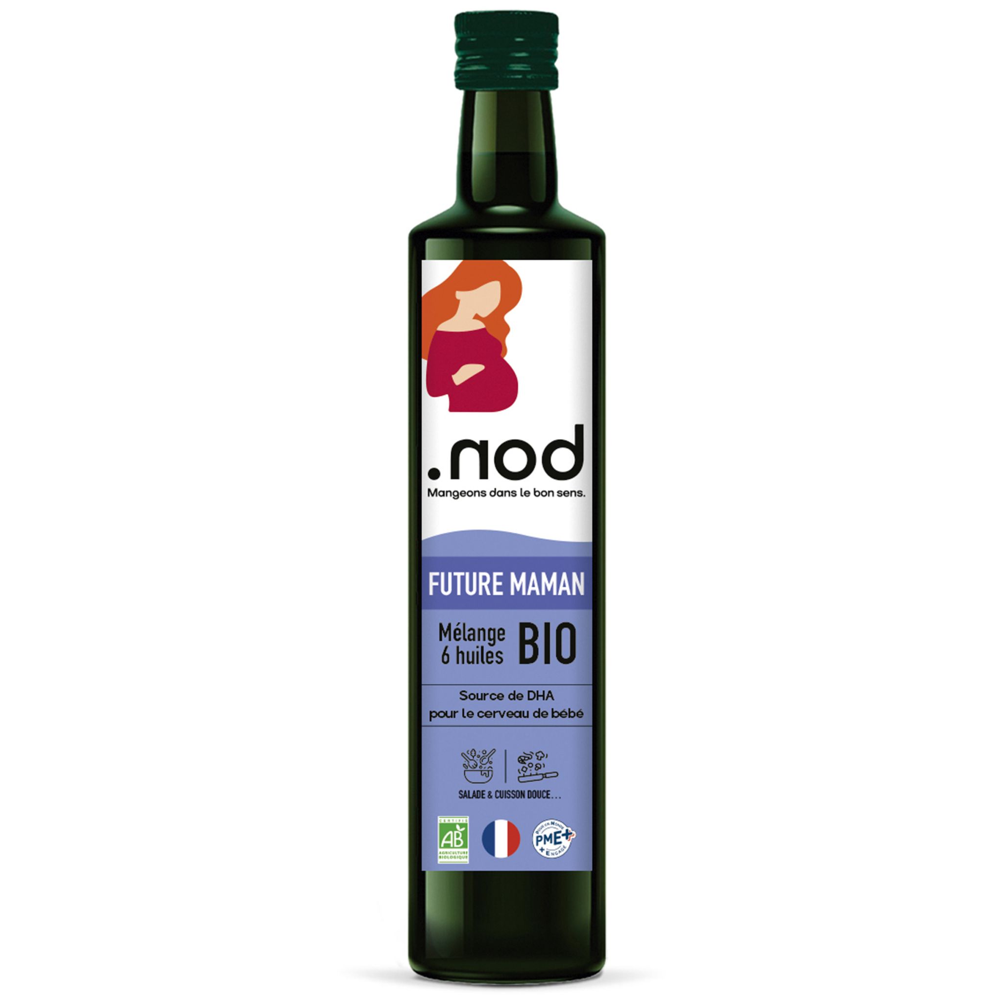 NOD Mélange 6 huiles future maman bio 50cl