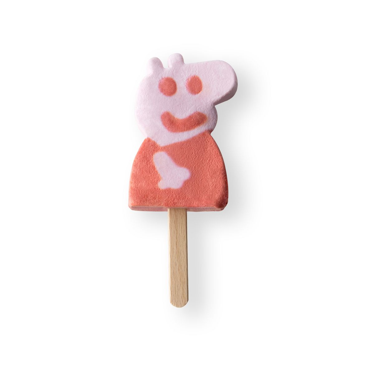 Bâtonnet crème glacée saveur fraise vanille Peppa Pig 6 pièces 6x60ml