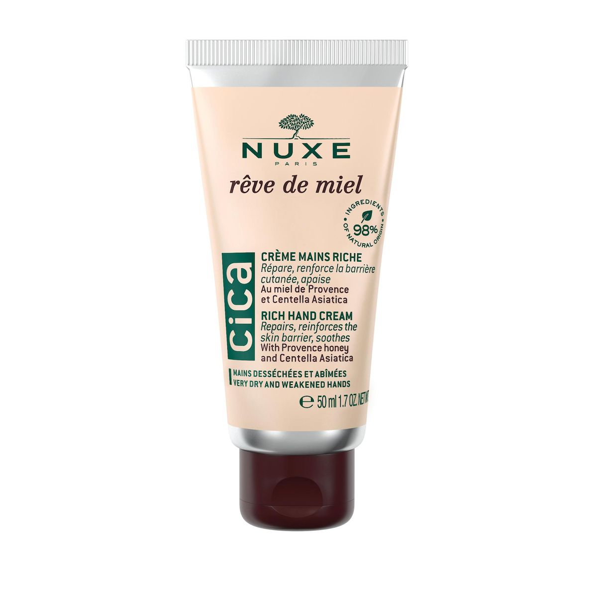 NUXE Rêve de miel Crème mains riche cica 50ml